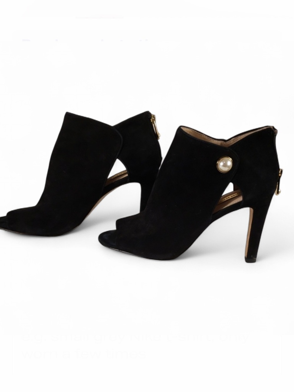 Louise et Cie Black Ankle Booties